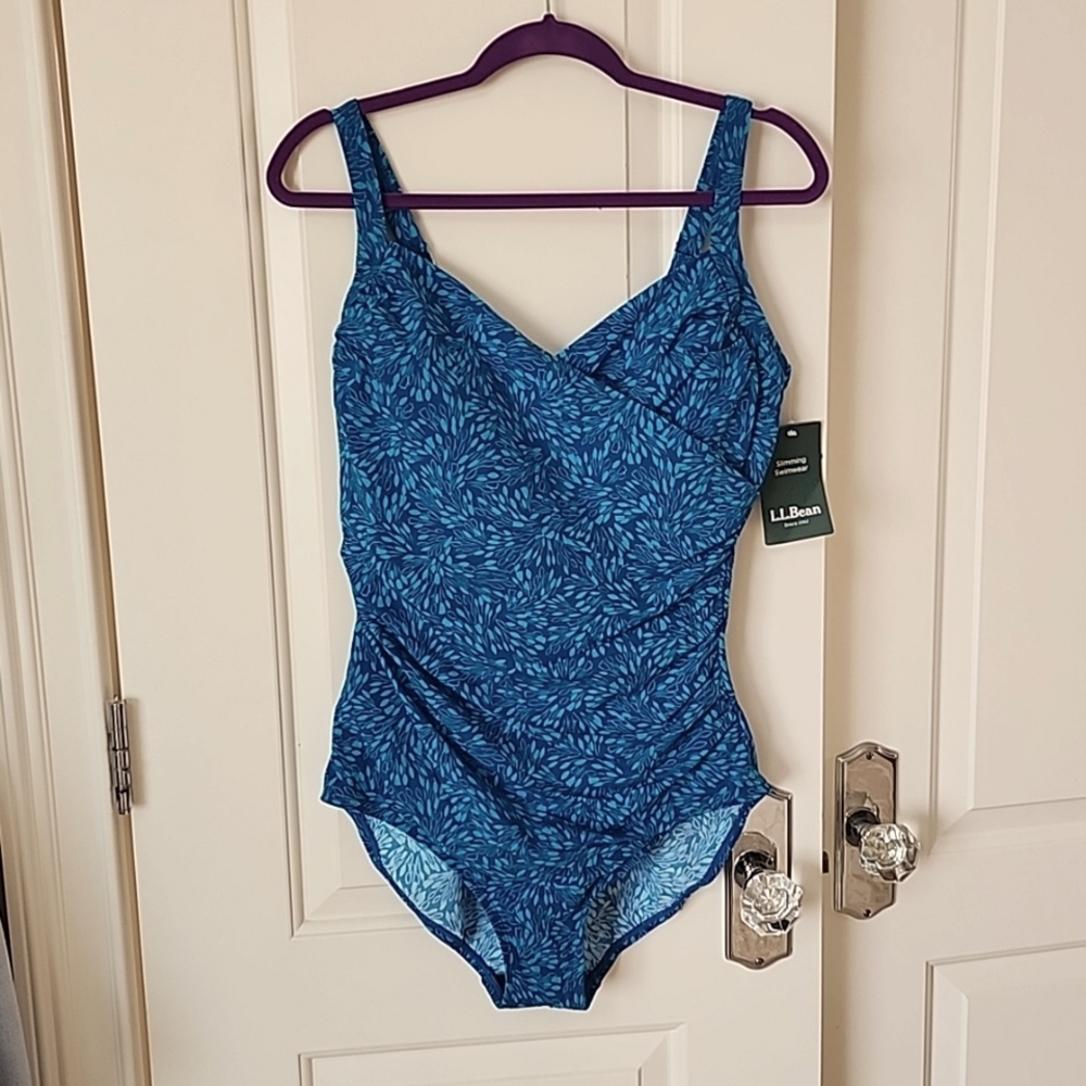 L.L. Bean Slimming Swimwear, size 18